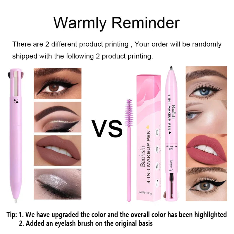 4 in 1 Multi-function Makeup Pen.