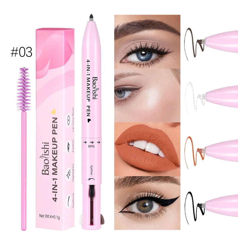 4 in 1 Multi-function Makeup Pen.